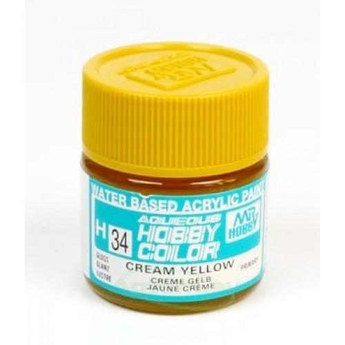 Mr Hobby Aqueous color H-034 Cream Yellow